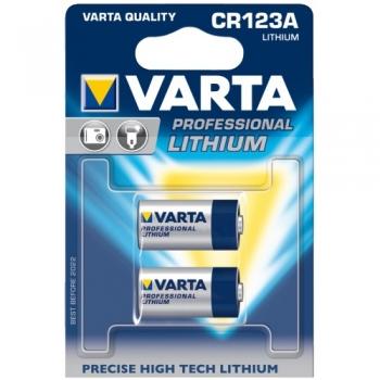 Батарея литиевая "CR123A(SL), 2 шт. VARTA, Panasonic или Duracell"